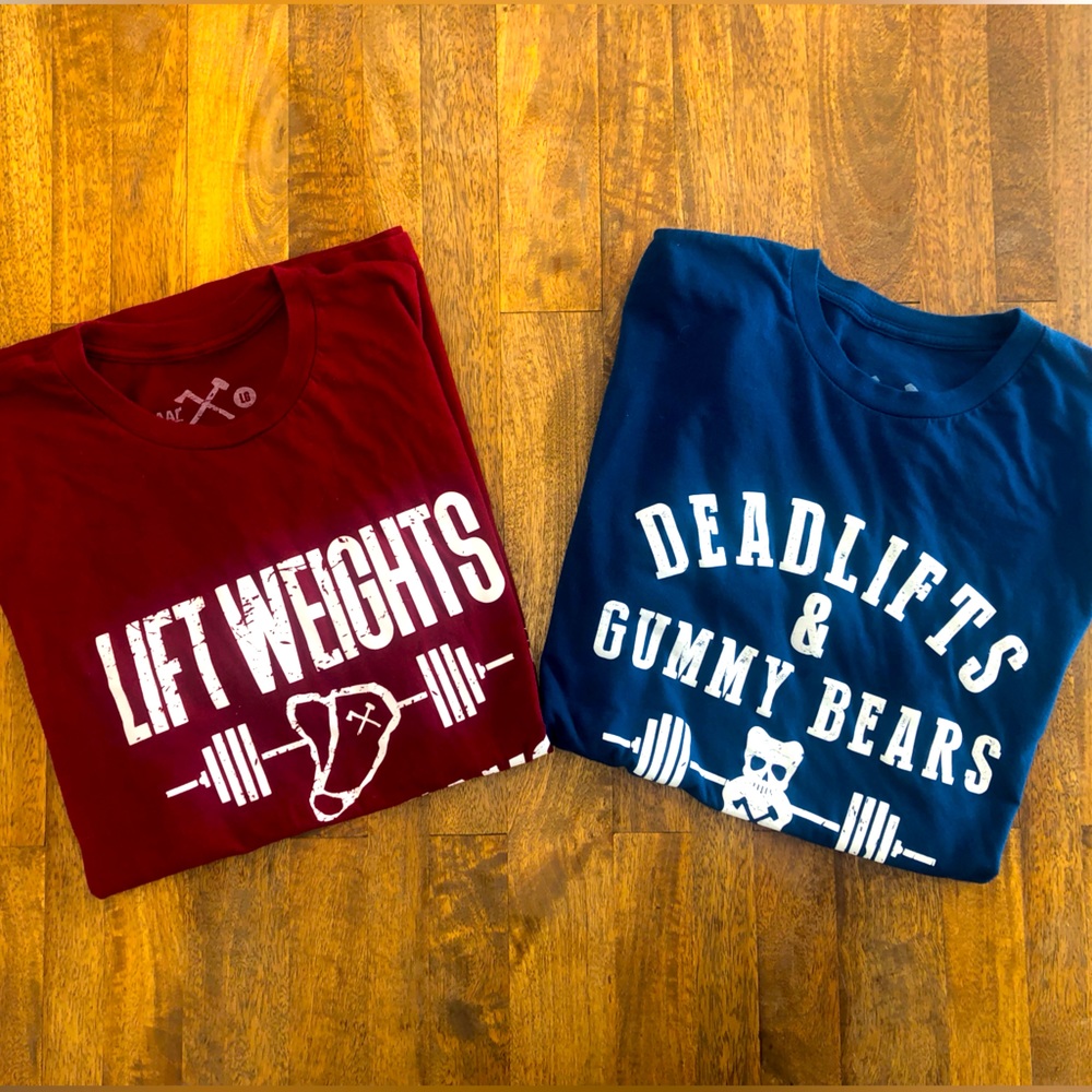 Lot of 2 All American Roughneck T-Shirts